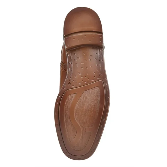 Franco Sarto Classic Ridding Knee High Boots SZ 7 M WIDE CALF Cognac Brown - Picture 5 of 14